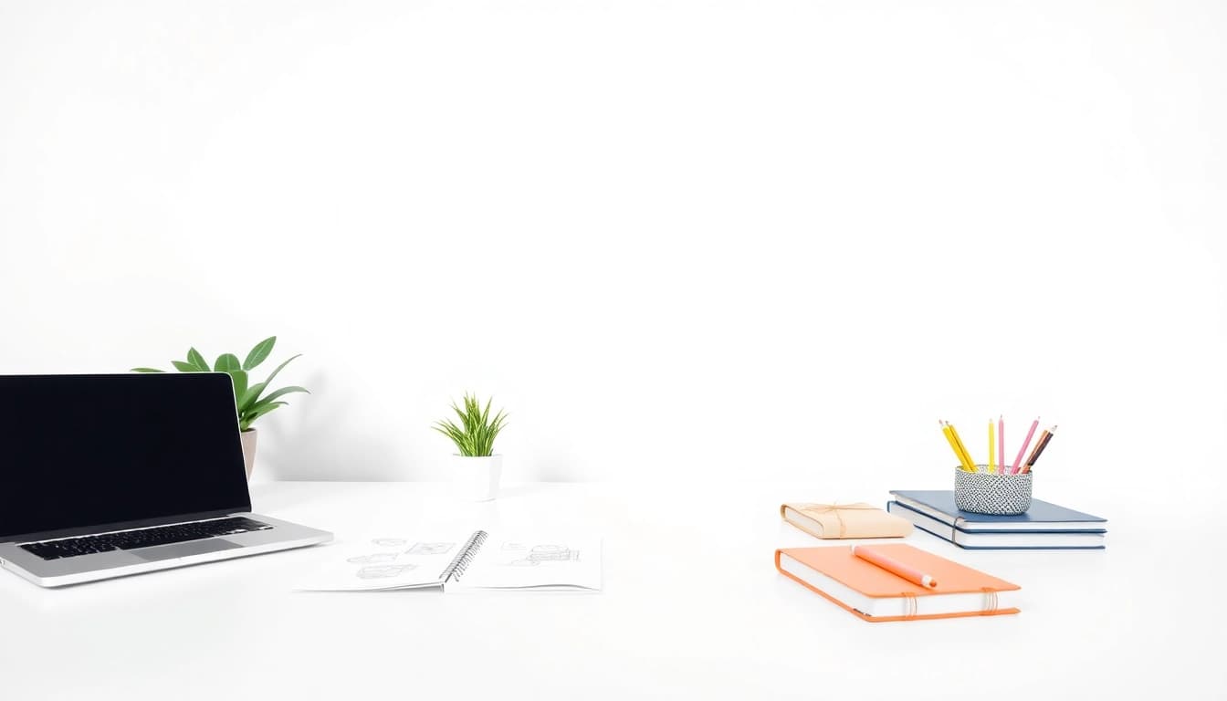 Using a white full screen for improved Zoom lighting in a professional workspace