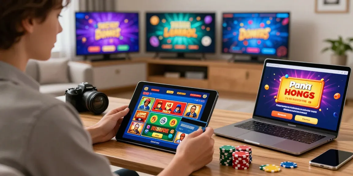 Engaged player using credit card casinos to enjoy a vibrant online gambling experience.