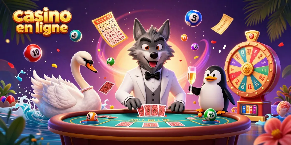 Vivre une expérience de casino en ligne avec des personnages animés jouant à la baccarat.