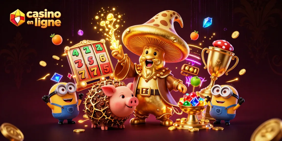 Les joueurs de casino en ligne découvrent des trésors avec un magicien champignon en or.