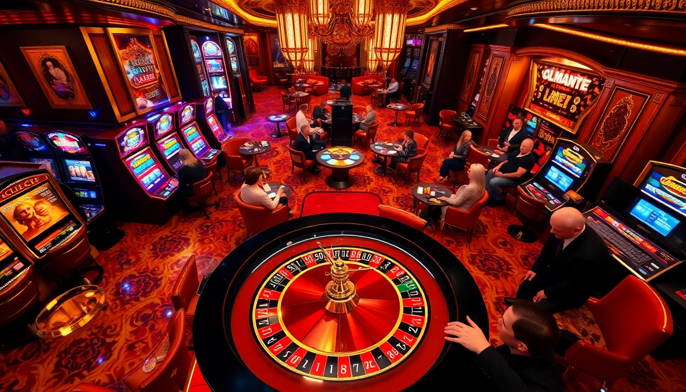 Participez à une action de jeu multi-jeux passionnante au meilleure casino en ligne avec des tables vibrantes et des joueurs enthousiastes.