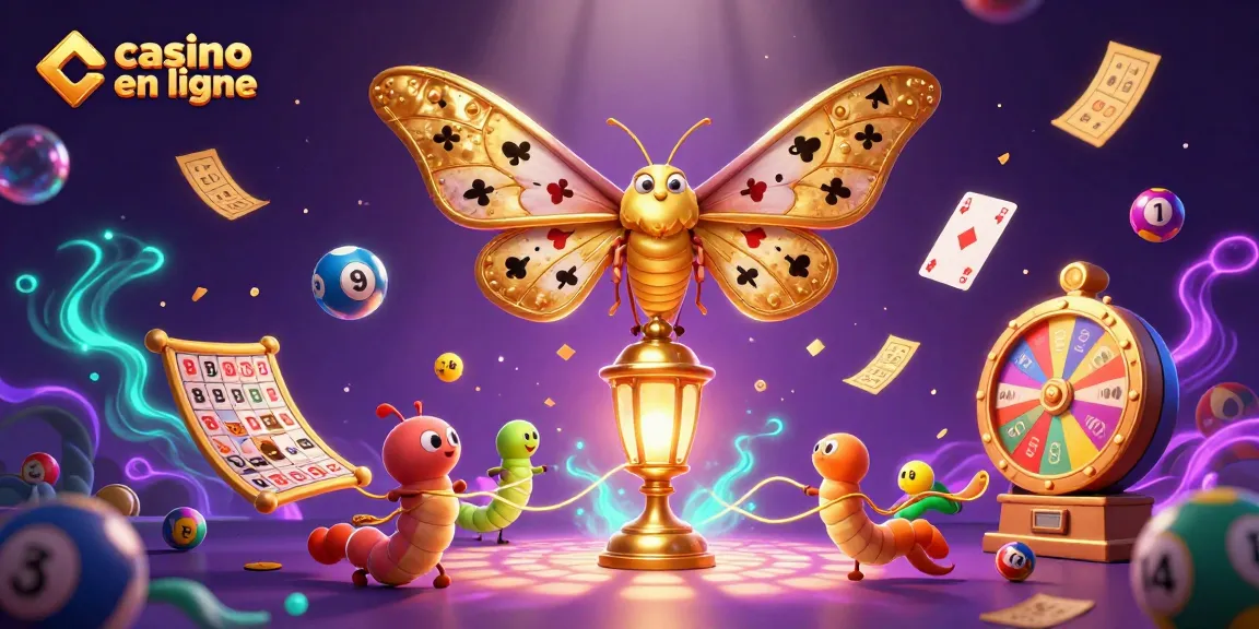 Plongez dans l'univers captivant des jeux de casino en ligne avec ce visuel dynamique.