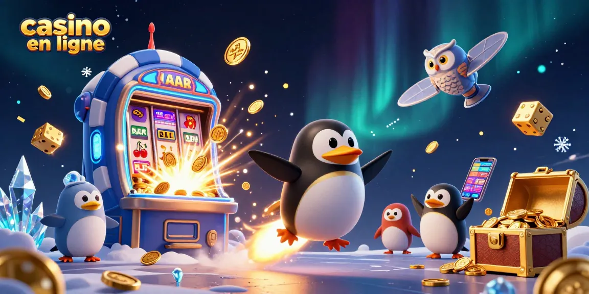 Jouez au casino en ligne avec style, découvrant des machines à sous et des symboles chanceux.