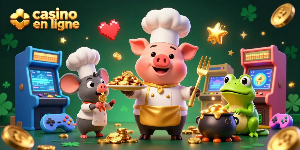 Gagnez aux meilleurs jeux de casino en ligne avec des personnages animés dans une atmosphère festive