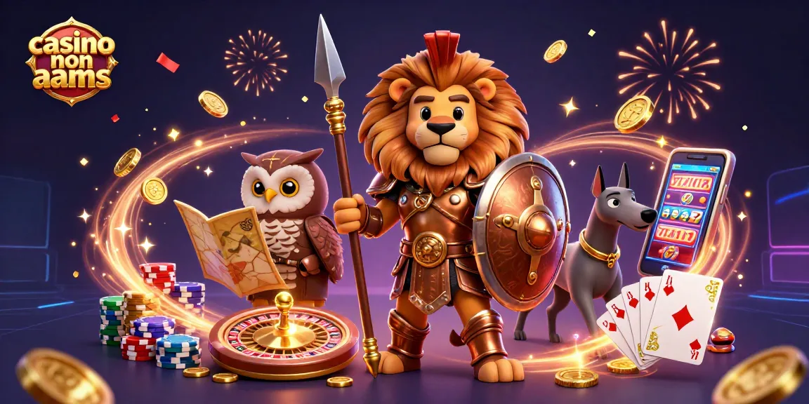 Gioca nel casino non aams con una scena vivace di leoni e strategisti.