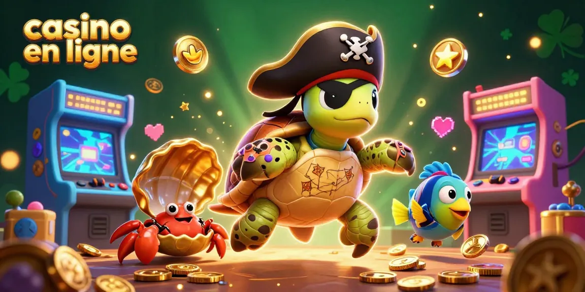 Gagnez des jackpots sur un casino en ligne avec des personnages colorés et des machines à sous animées.