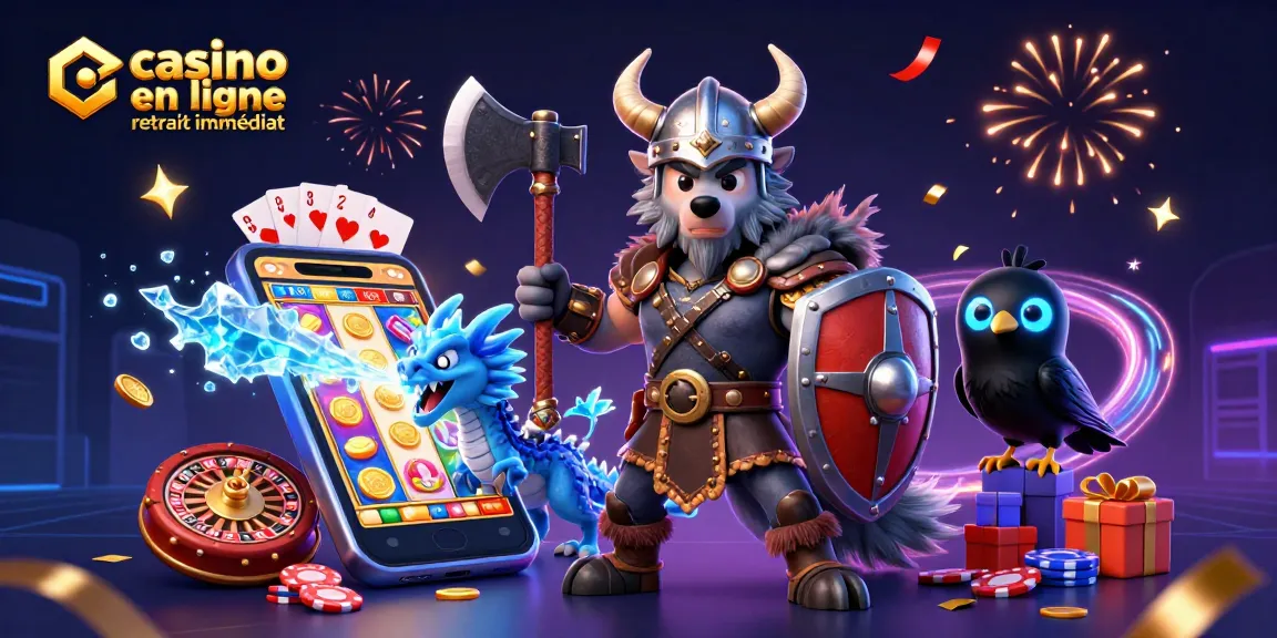 Gagnez rapidement sur un casino en ligne retrait immédiat avec des jeux captivants.