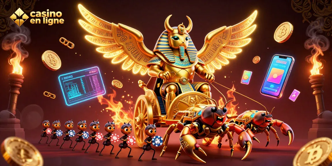 Découvrez le casino en ligne avec des personnages emblématiques et des éléments de jeu captivants.