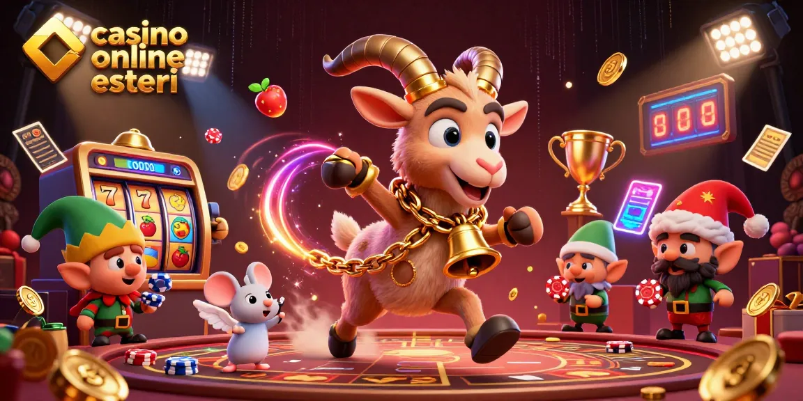 Giocando al casino online esteri con Krampus, topini e folletti tra slot e trofei