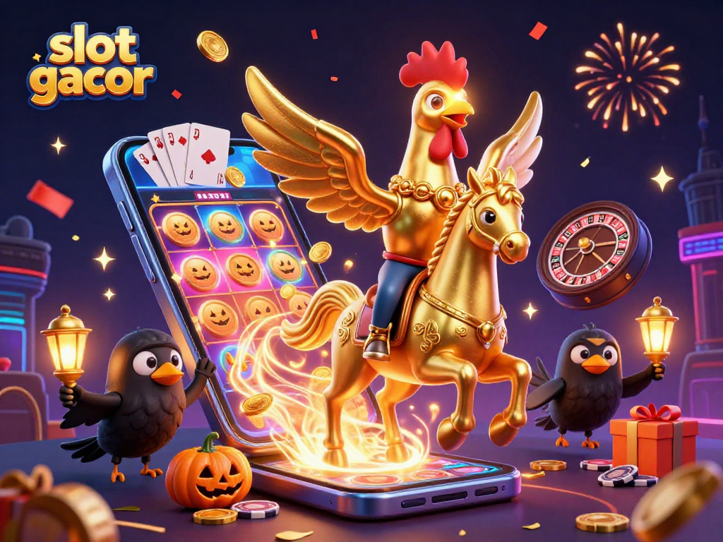 Permainan slot gacor menyajikan pengalaman menawan dengan elemen kasino yang berwarna-warni.