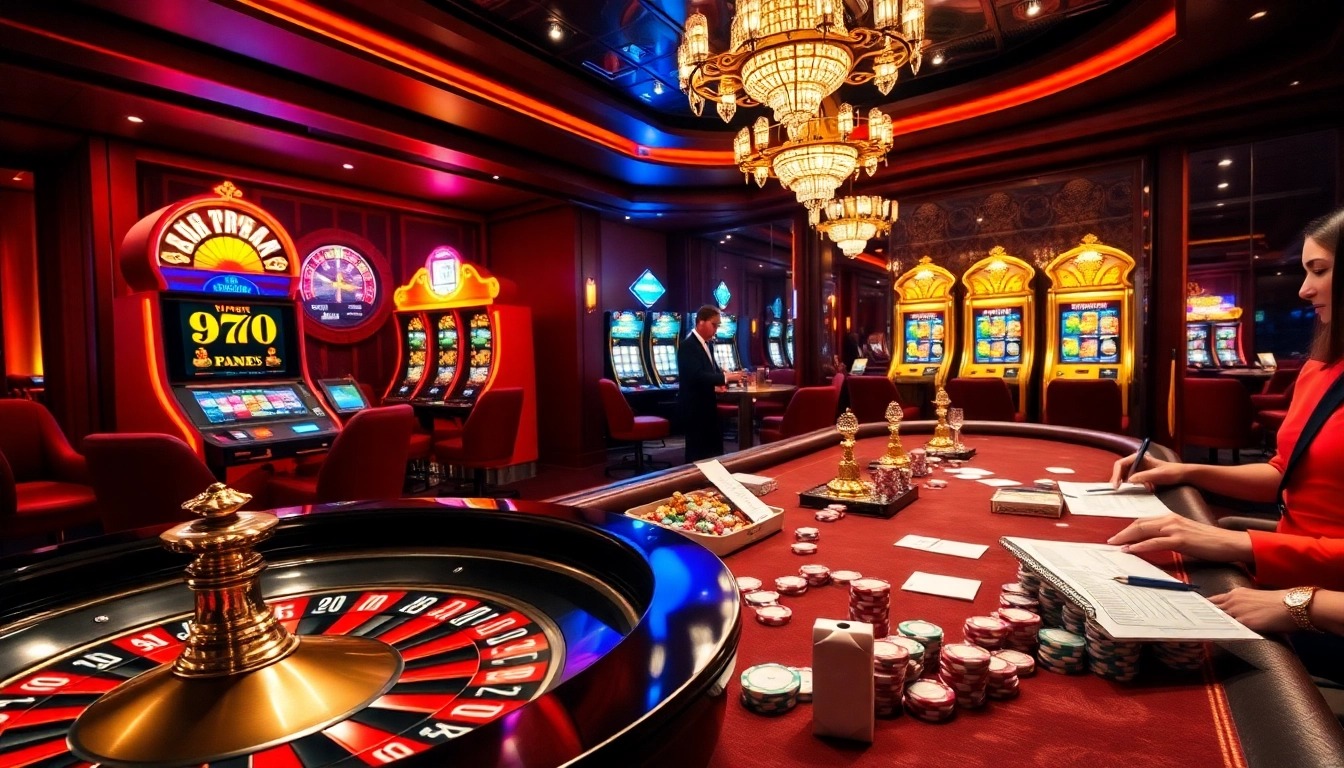 Vivez l'excitation au meilleure casino en ligne avec des tables de jeu vibrantes et des joueurs excités