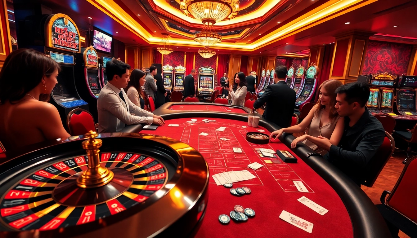 Experience the excitement of gambling with sex ai elements in a thrilling casino scene.