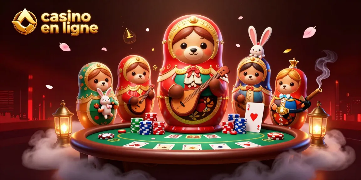 Jouez dans un casino en ligne unique avec des personnages vibrants dans un monde de jeux d'argent.
