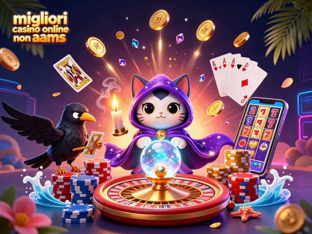 Gioca nei migliori casinò online non AAMS con slot affascinanti e premi immediati!