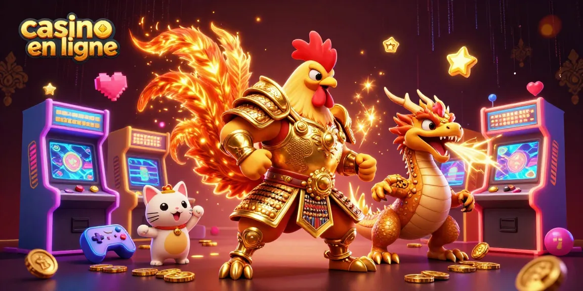 Gagnez aux jeux de casino en ligne avec des personnages 3D captivants et des éléments ludiques.
