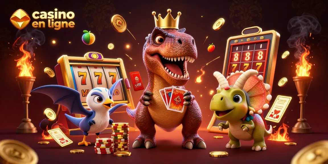 Jouer au casino en ligne avec des personnages ludiques et des éléments de jeu captivants