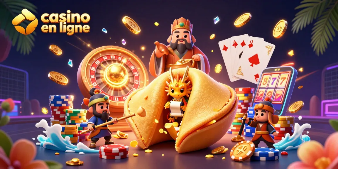 Jouez aux jeux de casino en ligne avec ce visuel captivant et riche en éléments colorés.