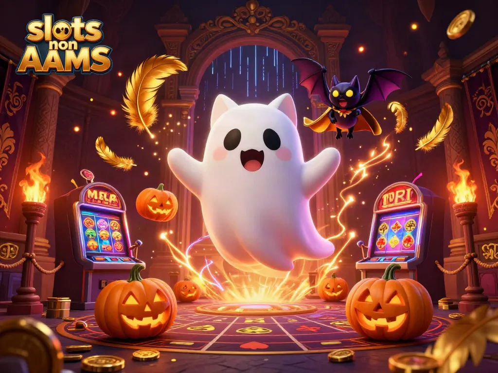 Gioca ai migliori slots non AAMS con slot machine e personaggi animati in un casinò incantato.