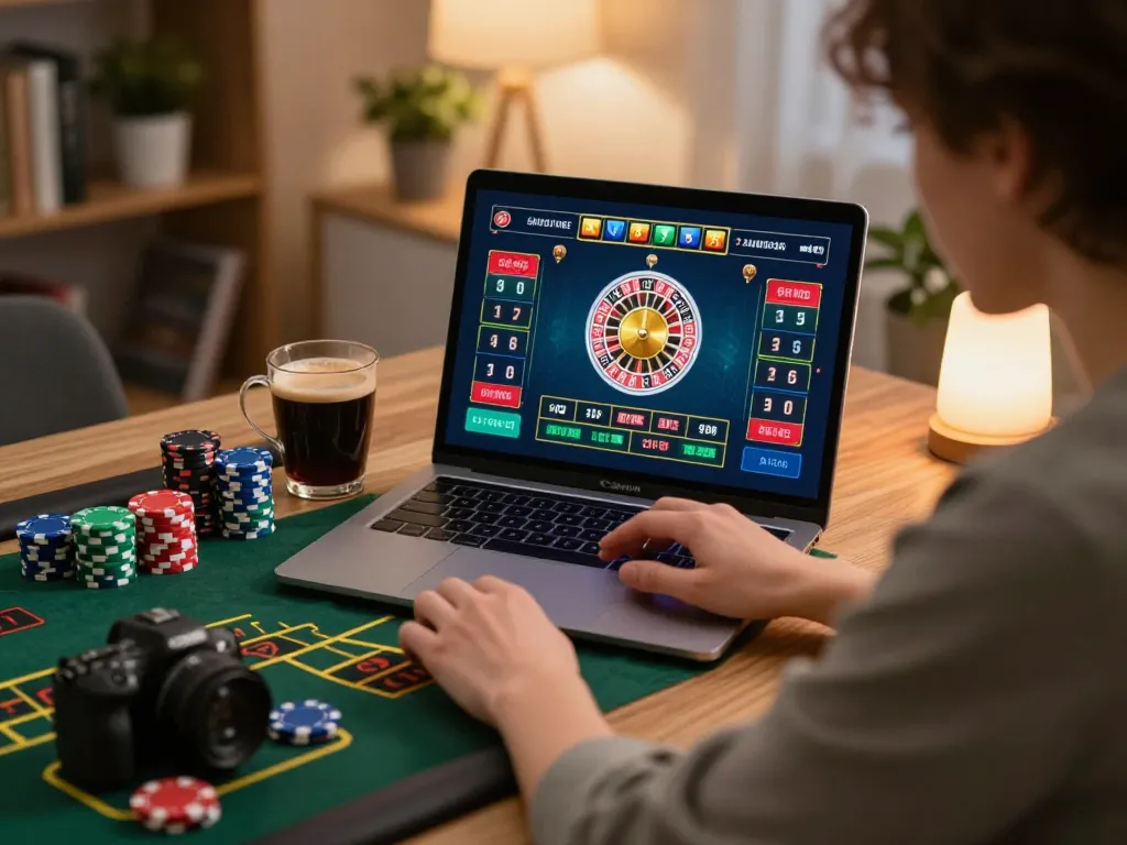 Experience thrilling virtual betting with https://vikubet.com/ at home, engaging in an exciting online roulette game.