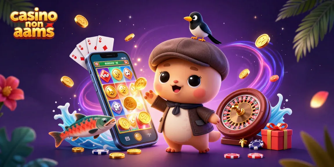 Scopri i migliori giochi nei casino non AAMS mentre Nessie si diverte con una magpie e salmoni
