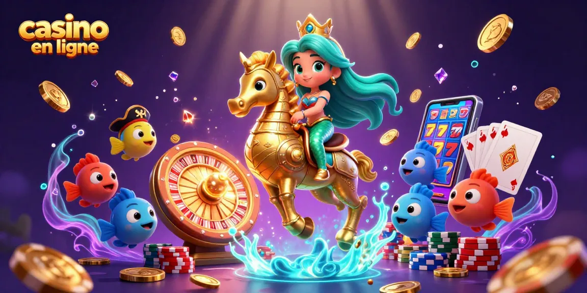 Jouez au casino en ligne avec des machines à sous et des jeux captivants pour vivre l'aventure.