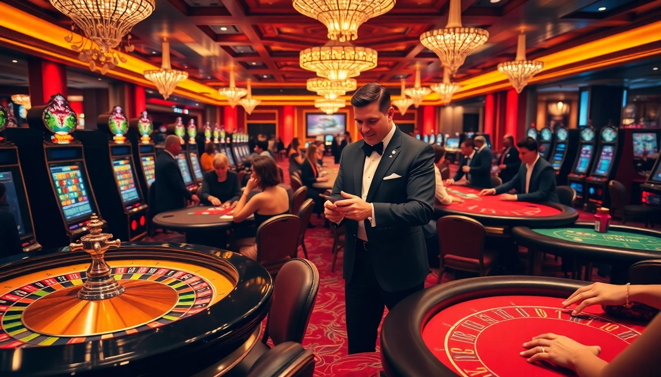 Découvrez l'excitation de meilleure casino en ligne avec des tables de jeu vibrantes et des joueurs enthousiastes.