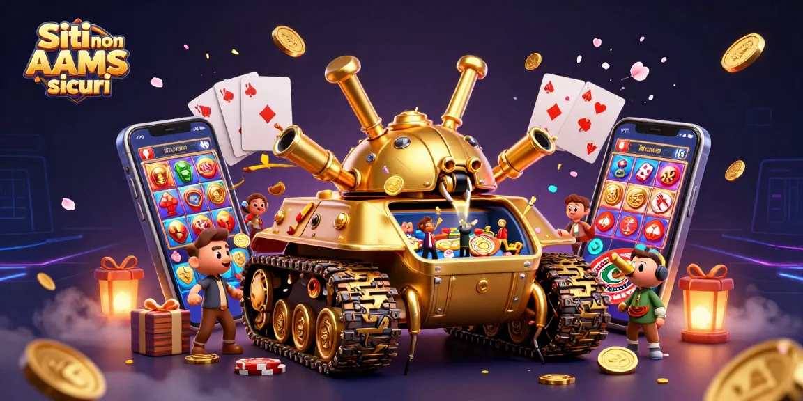 Gioca nei siti non AAMS sicuri, esplorando un mondo di opportunità con giochi d'azzardo e bonus promozionali.