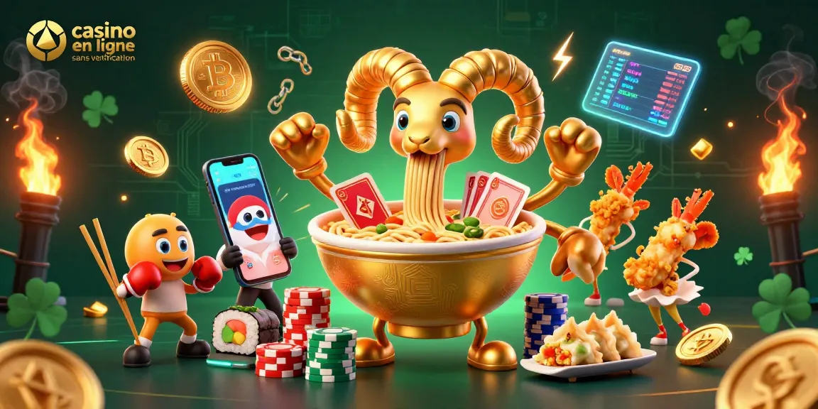 Profitez de l'expérience passionnante d'un casino en ligne sans vérification avec des personnages et des éléments de jeu animés.