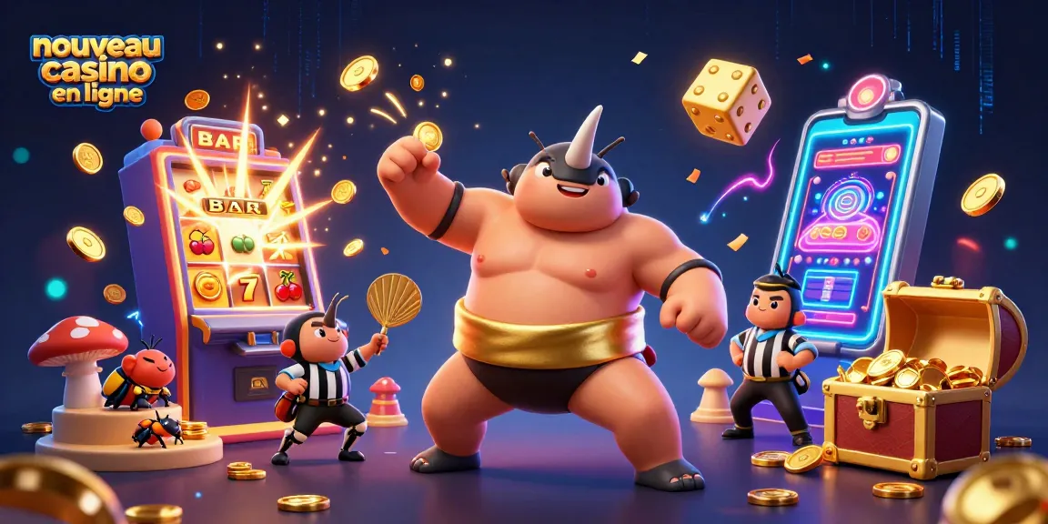 Découvrez l'univers fascinant du nouveau casino en ligne avec un insecte sumo puissant et des jeux captivants.