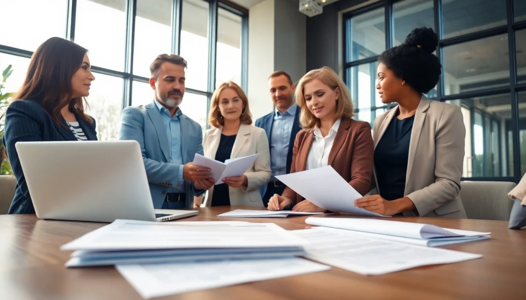 Engaging discussion on estate planning San Antonio in a professional office setting.