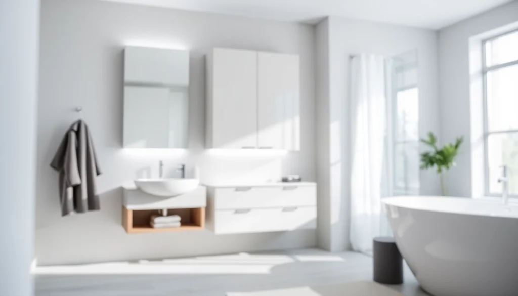 Benutzen Sie den eleganten sonni Spiegelschrank für stilvollen Stauraum und modernes Design im Bad.