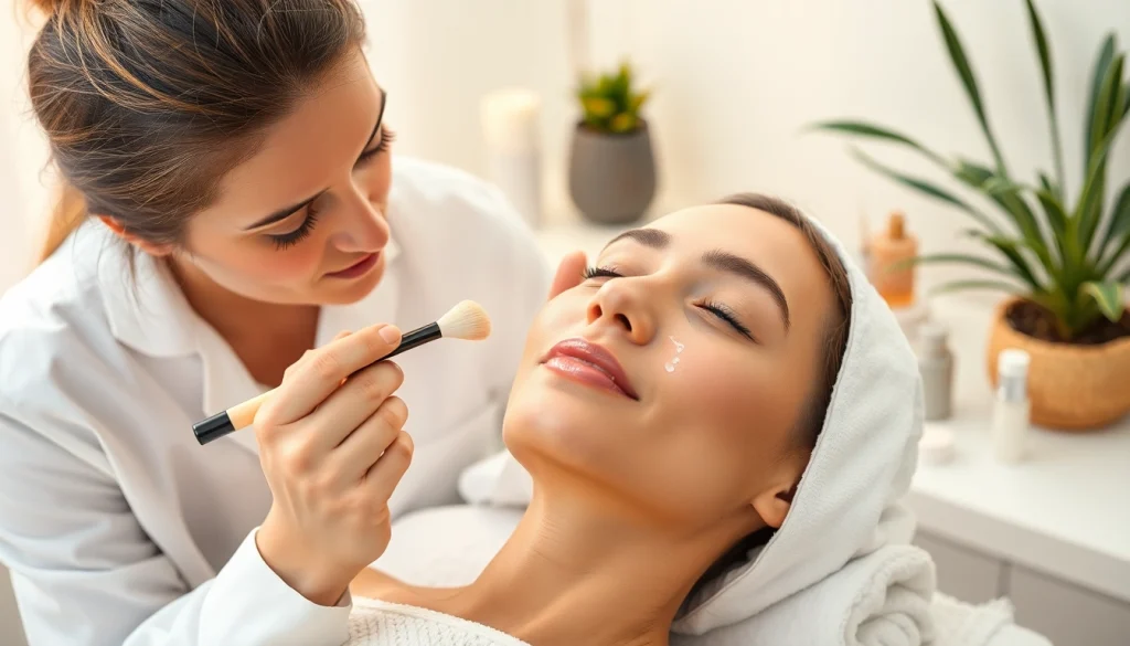Experience glowing skin with VI Peel Nyack treatment in a calming spa atmosphere