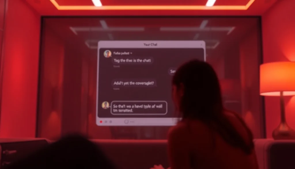 Engaging AI character chat for sex chat ai platform with cozy ambiance.