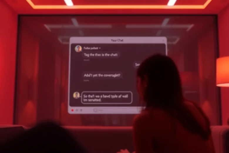 Engaging AI character chat for sex chat ai platform with cozy ambiance.