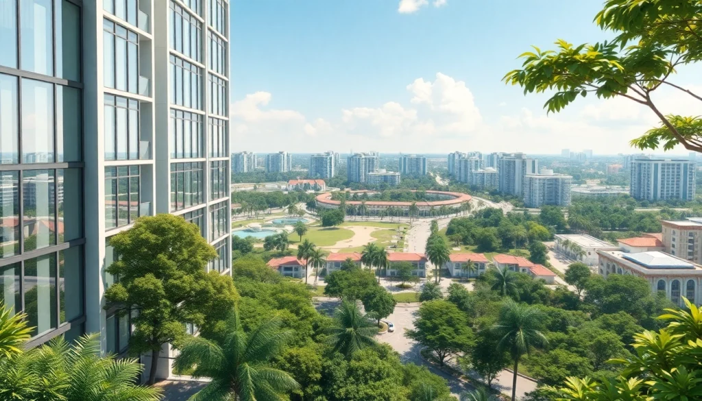 Discover the Tampines ec luxury living in a modern architectural setting with lush greenery.