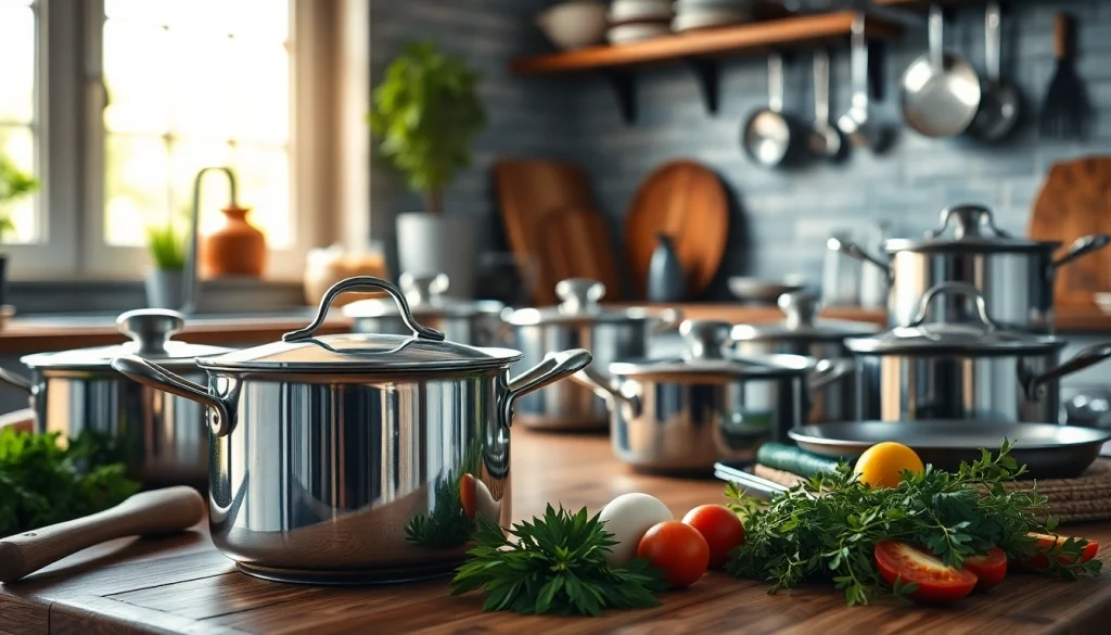 Browse quality products at our cookware shop Auckland, showcasing an assortment of kitchenware essentials.