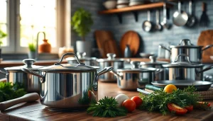Browse quality products at our cookware shop Auckland, showcasing an assortment of kitchenware essentials.