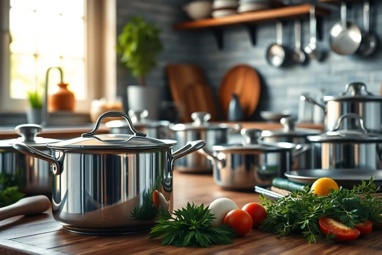 Browse quality products at our cookware shop Auckland, showcasing an assortment of kitchenware essentials.