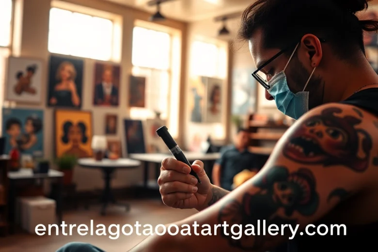 Experience artistry at entrelagostattooartgallery.com through a tattoo artist crafting bespoke designs in a welcoming environment.