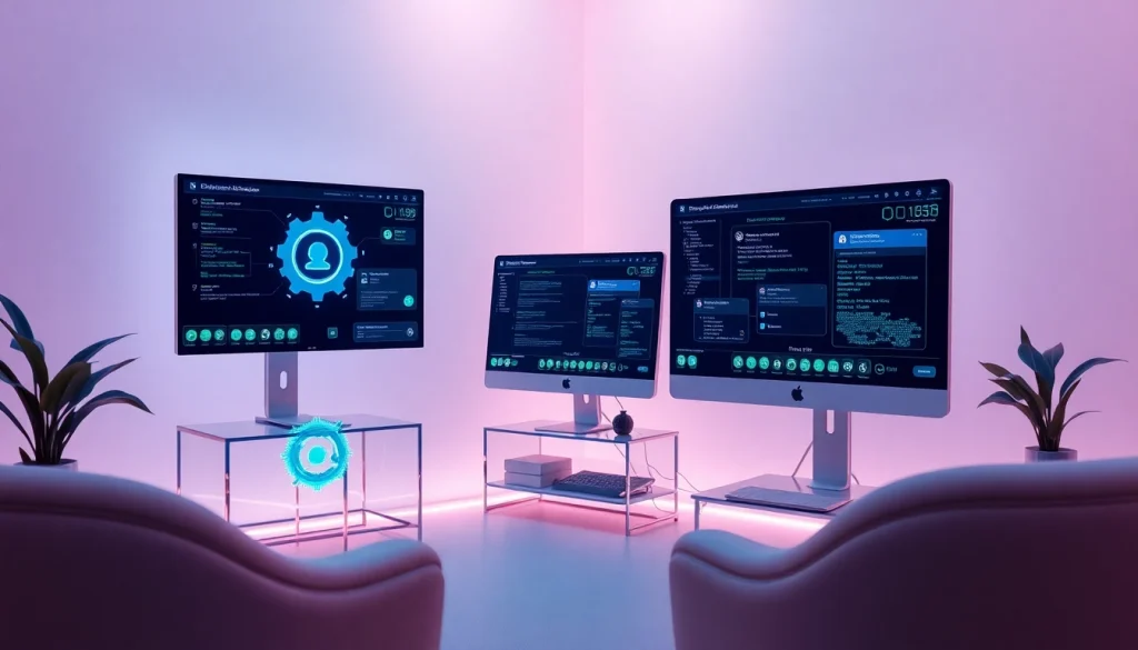 Engaging AI interface for sex AI interactions with innovative technology elements.