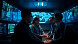 Dark web bust operation scene highlighting law enforcement efforts related to the hidden wiki.