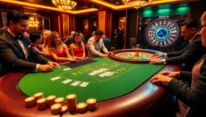 High-stakes action at the i9bet2h club blackjack table with vibrant cards and poker chips.