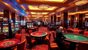 Experience the excitement of thabet with professional gambling in a luxurious casino setting.