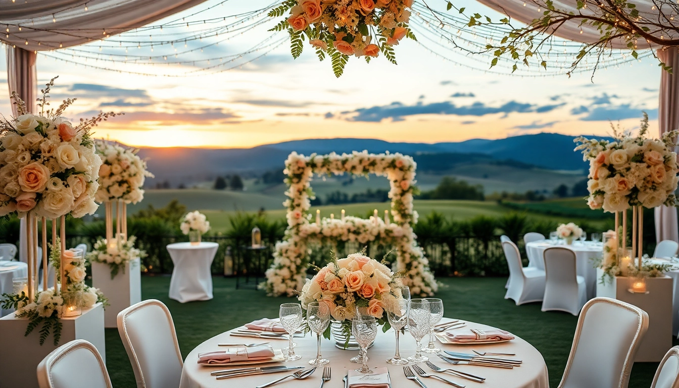 Perfecting Your Celebration with Wedding & Event Rentals